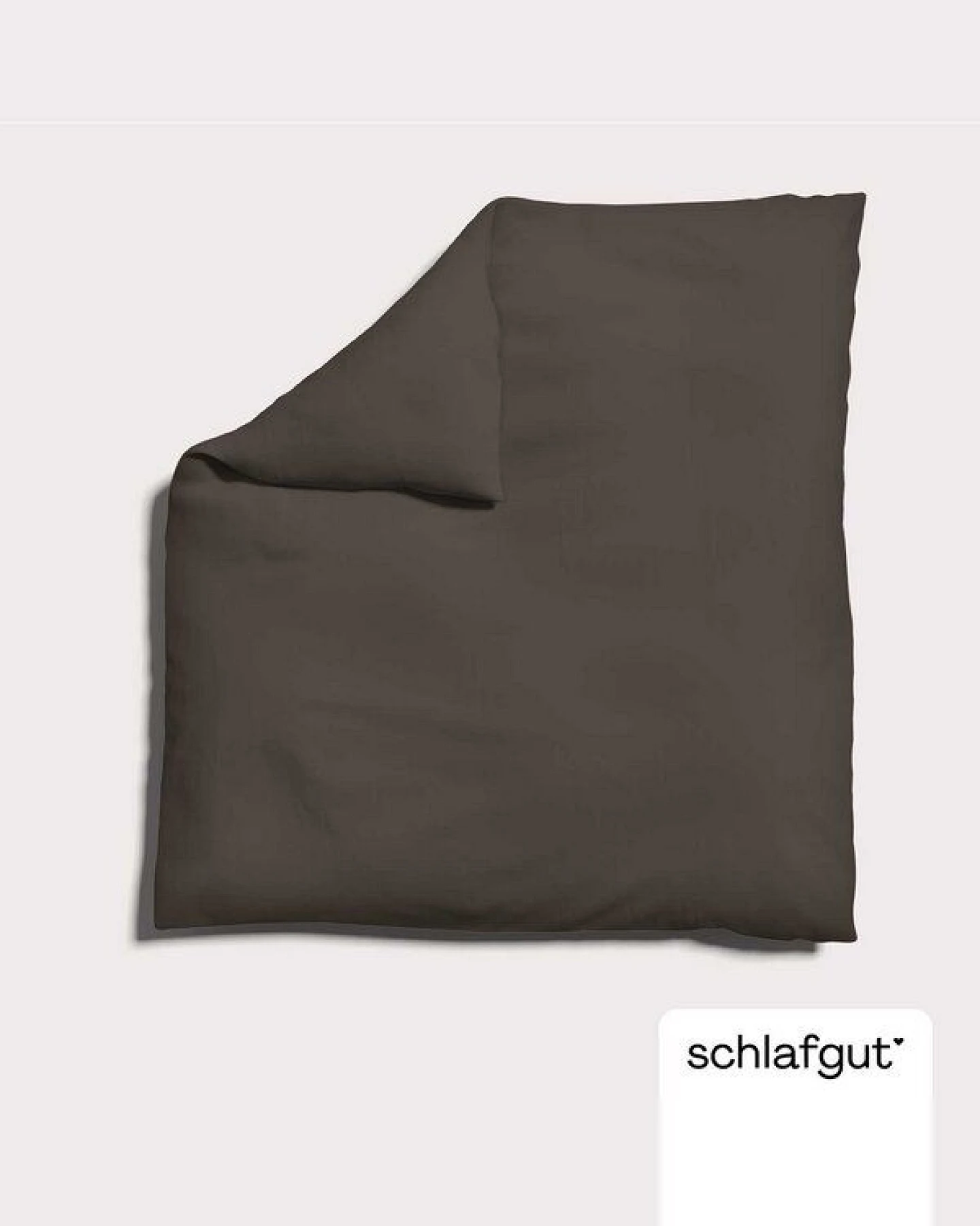 Schlafgut Bettdeckenbezug Knitted Jersey - 95% Biobaumwolle, 5% Elasthan - uni – Ansicht 3