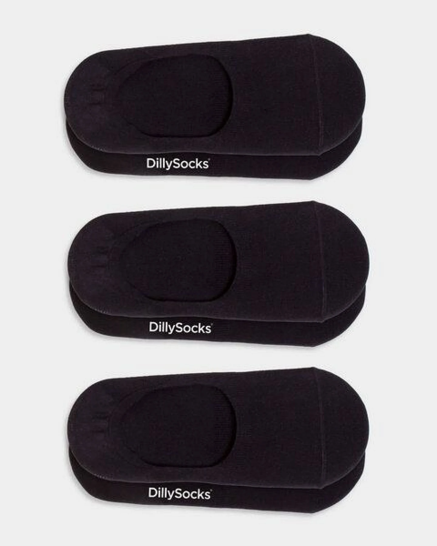 DillySocks 3er-Pack Invisible Socken aus Biobaumwoll-Mix – Ansicht 2