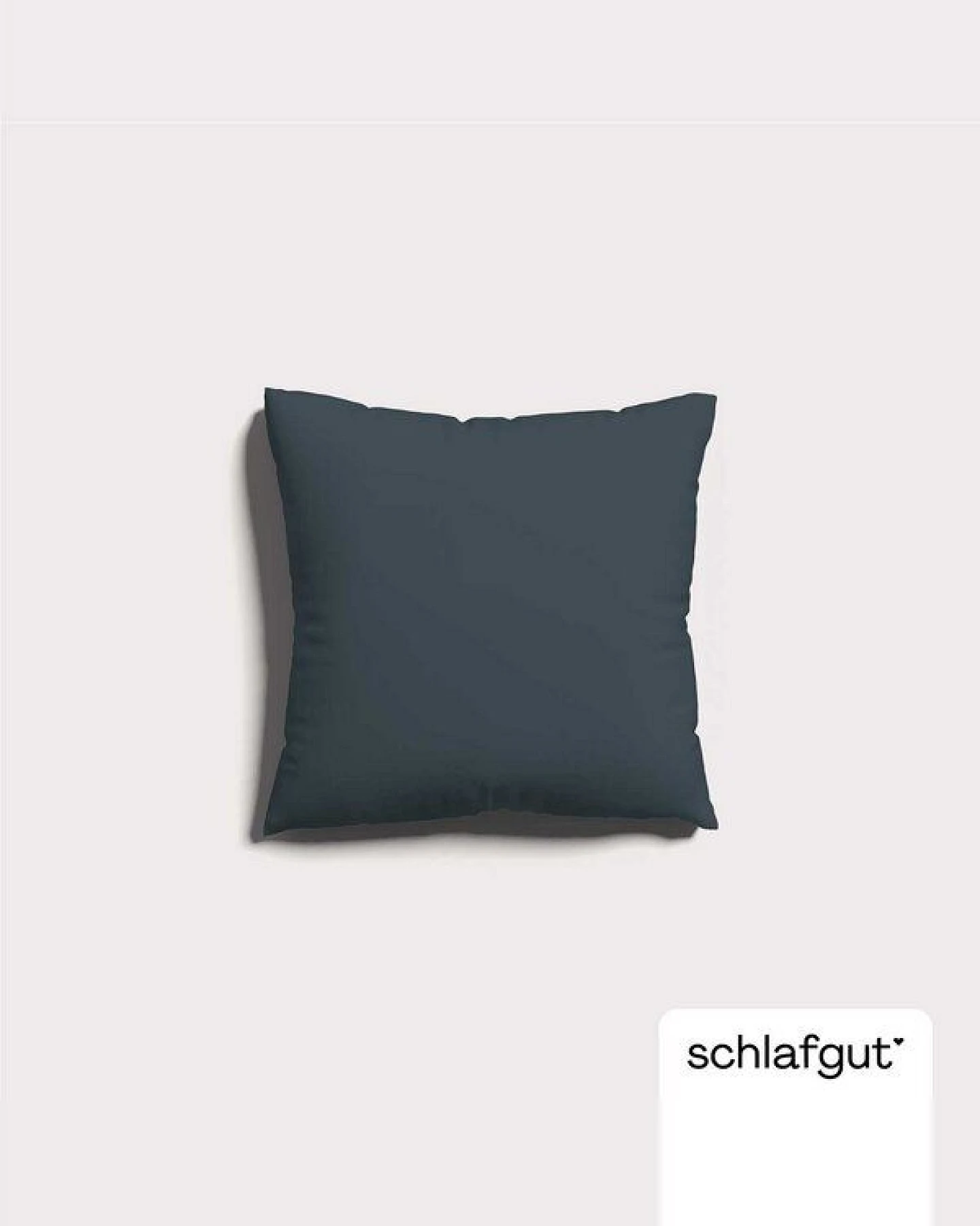 Schlafgut Kissenbezug Knitted Jersey - 95% Biobaumwolle, 5% Elasthan - uni – Ansicht 3