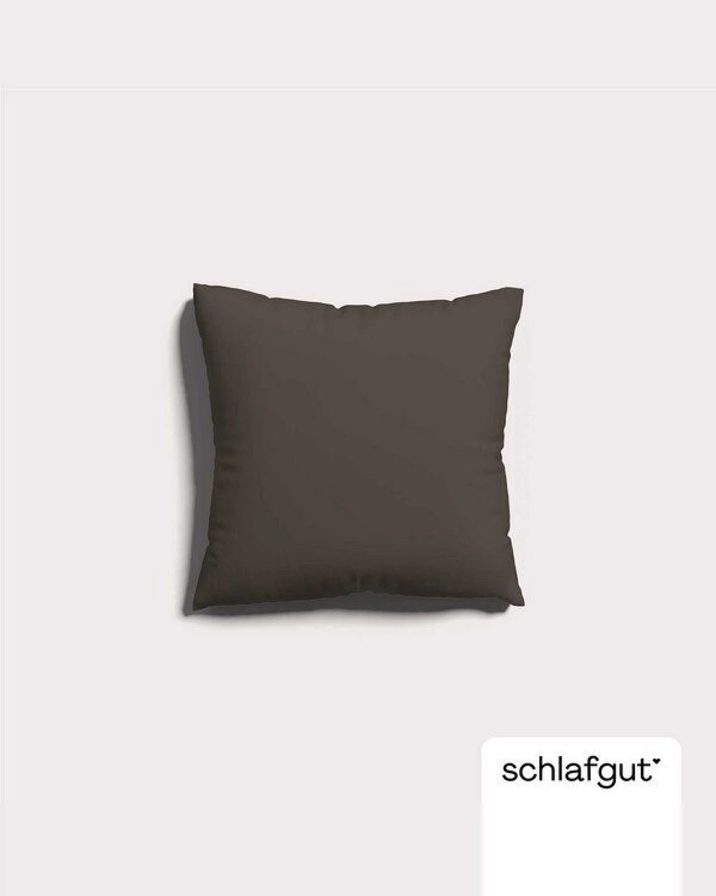 Schlafgut Kissenbezug Knitted Jersey - 95% Biobaumwolle, 5% Elasthan - uni – Ansicht 3