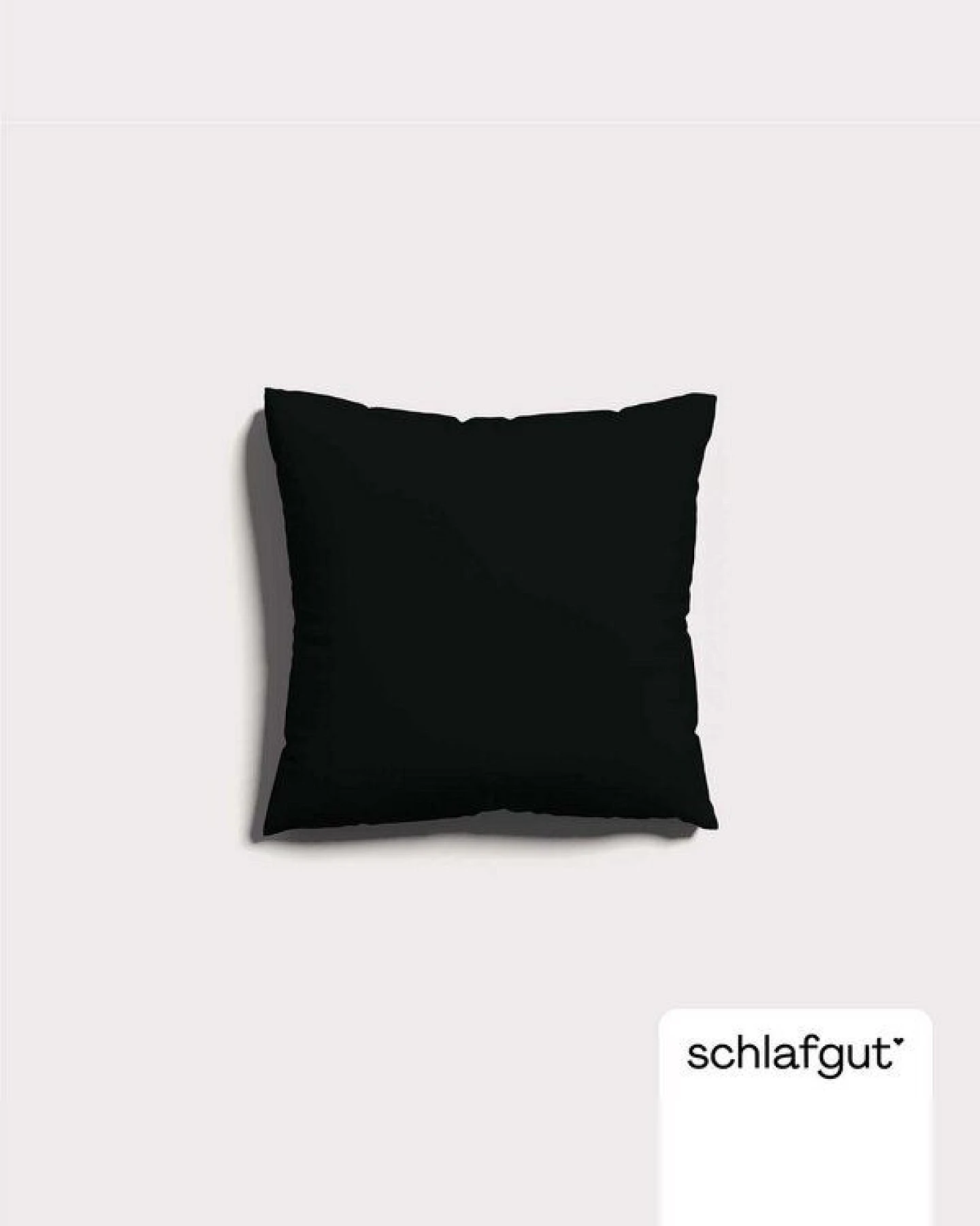 Schlafgut Kissenbezug Knitted Jersey - 95% Biobaumwolle, 5% Elasthan - uni – Ansicht 3