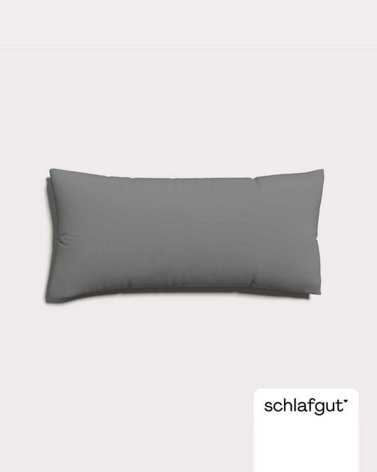 Schlafgut Kissenbezug Knitted Jersey - 95% Biobaumwolle, 5% Elasthan - uni – Ansicht 3