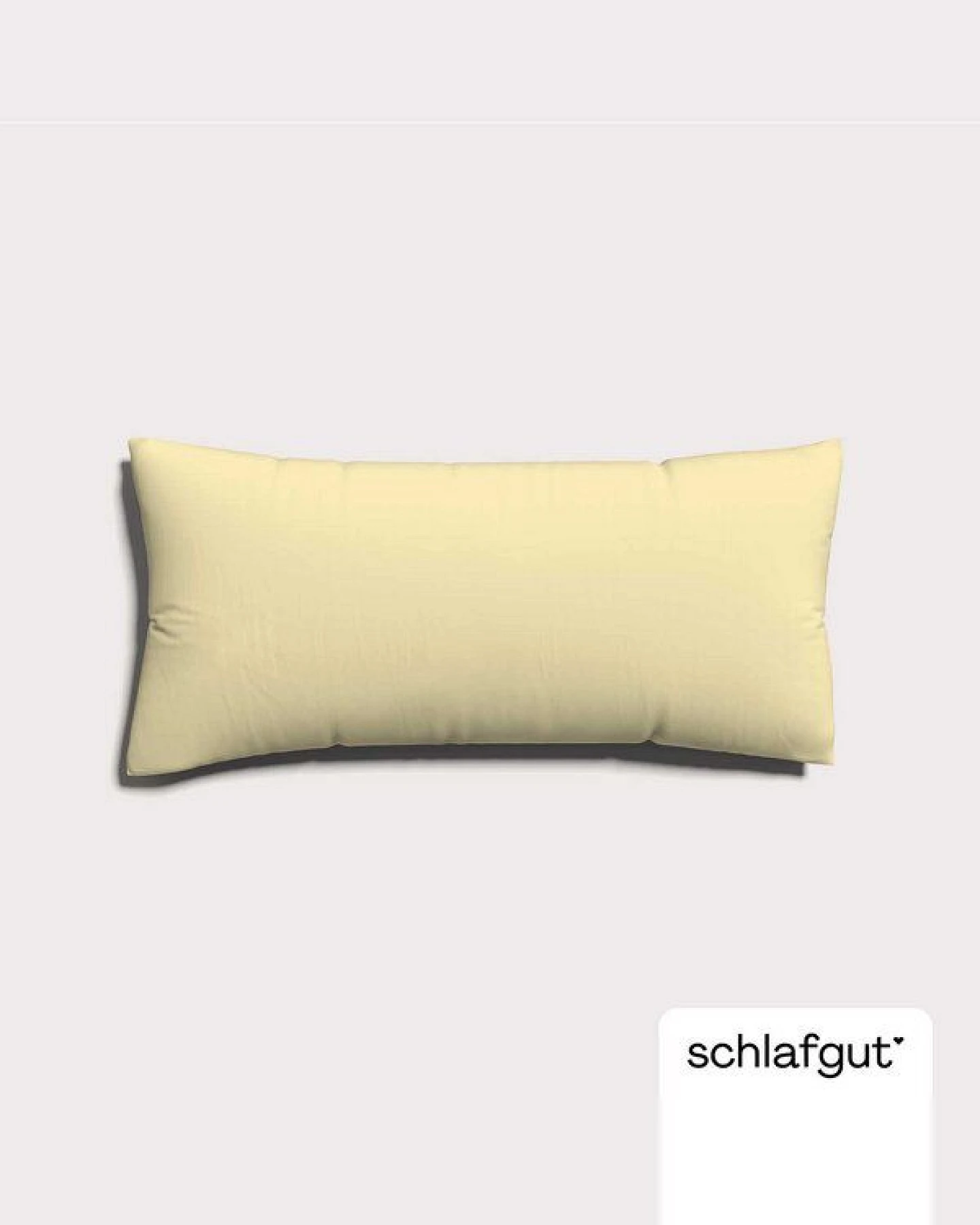 Schlafgut Kissenbezug Knitted Jersey - 95% Biobaumwolle, 5% Elasthan - uni – Ansicht 3