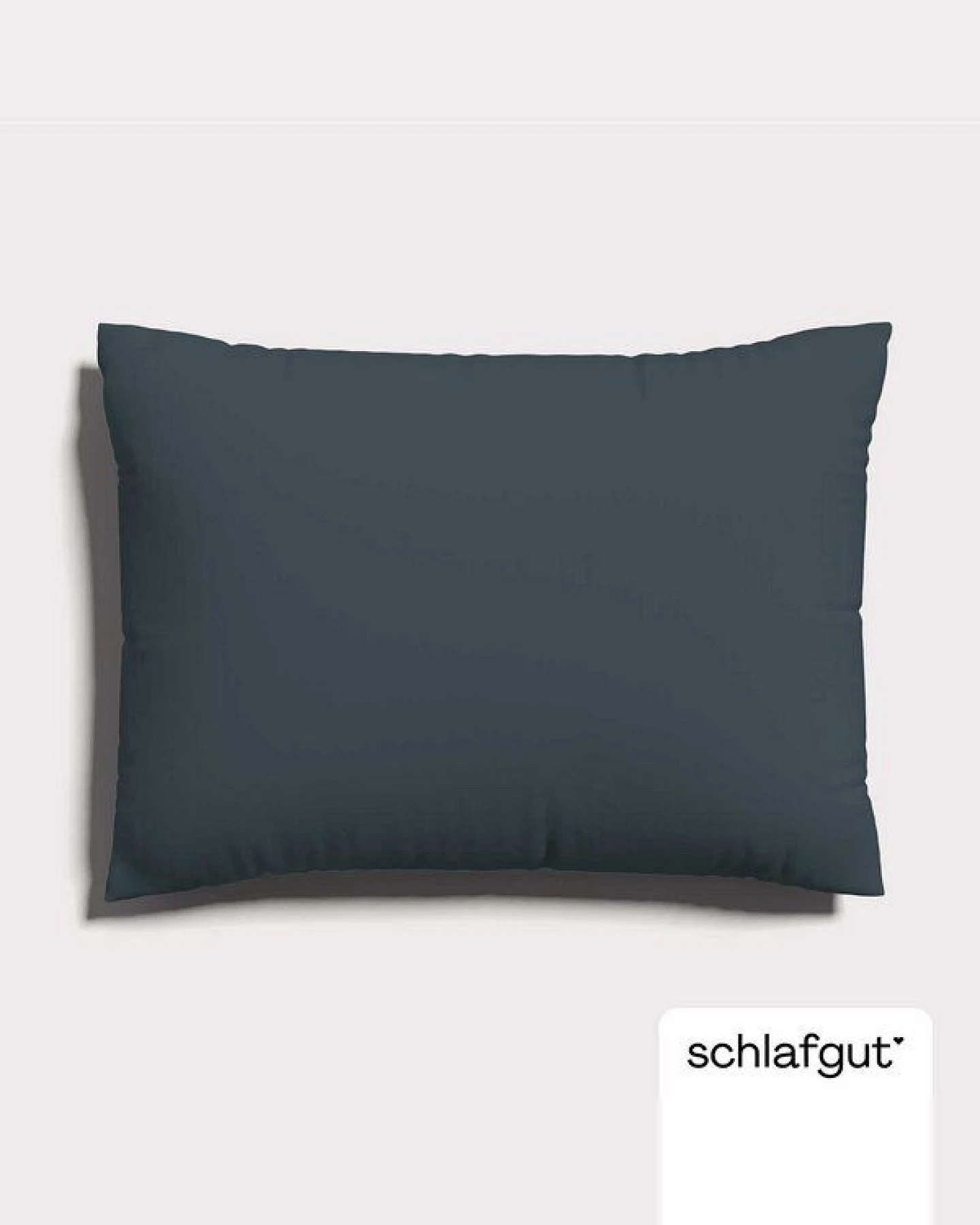 Schlafgut Kissenbezug Knitted Jersey - 95% Biobaumwolle, 5% Elasthan - uni – Ansicht 3