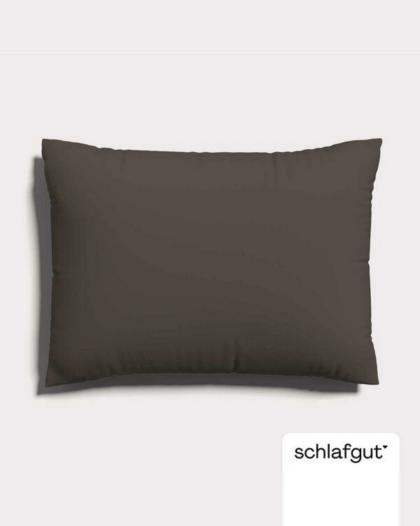 Schlafgut Kissenbezug Knitted Jersey - 95% Biobaumwolle, 5% Elasthan - uni – Ansicht 3