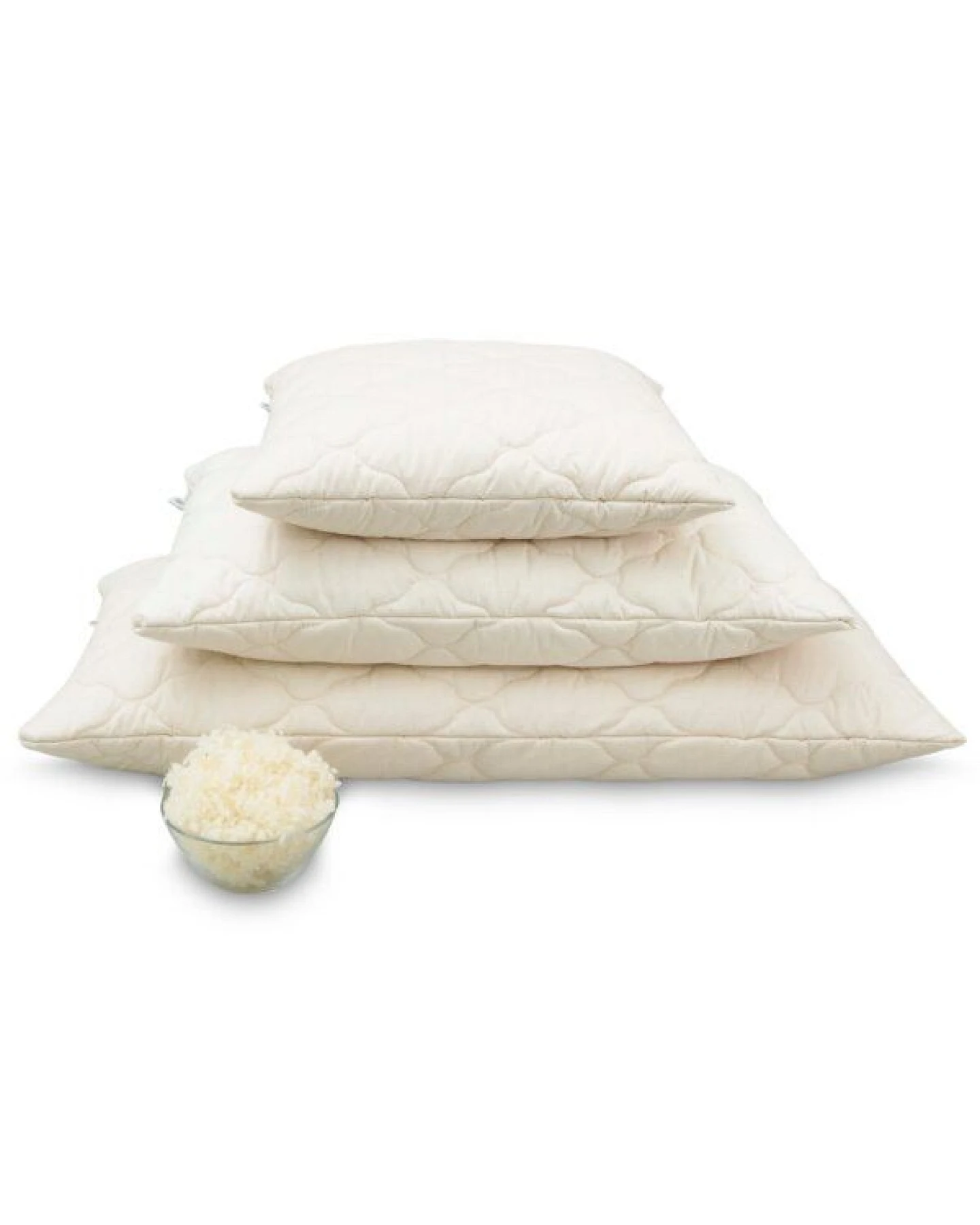 Lotus Design® Schurwollkissen versteppt, in Bio-Qualität – Ansicht 2