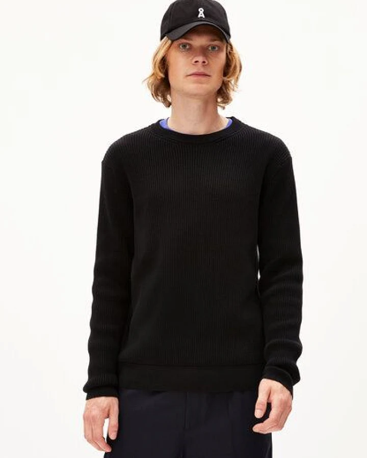 ARMEDANGELS RIBBAA - Herren Pullover Regular Fit aus Bio-Baumwolle