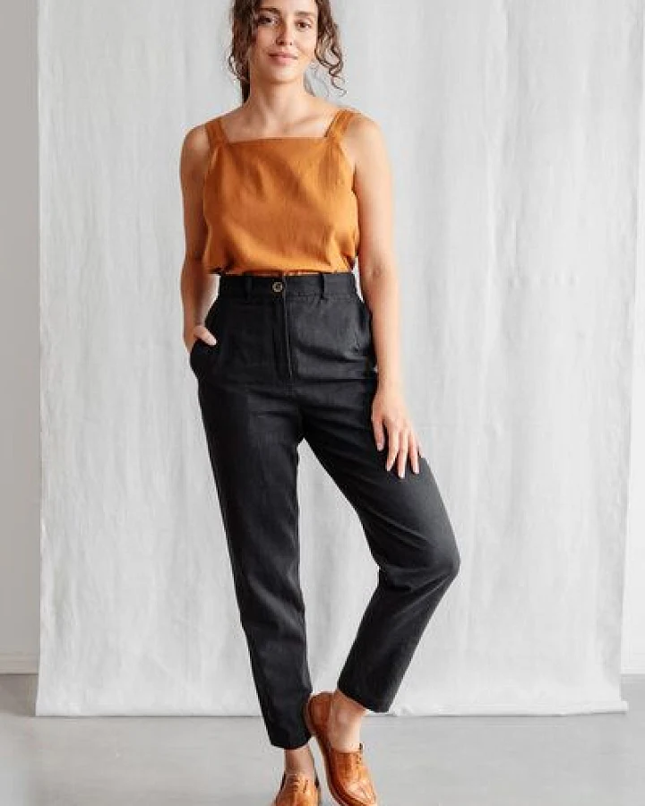 Jyoti - Fair Works Bio-Baumwoll Hose Suhrut Schwarz