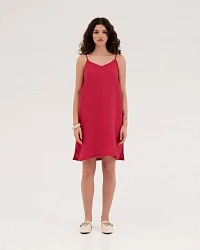 Produktseite: AmourLinen Slipdress aus Leinen ZOE