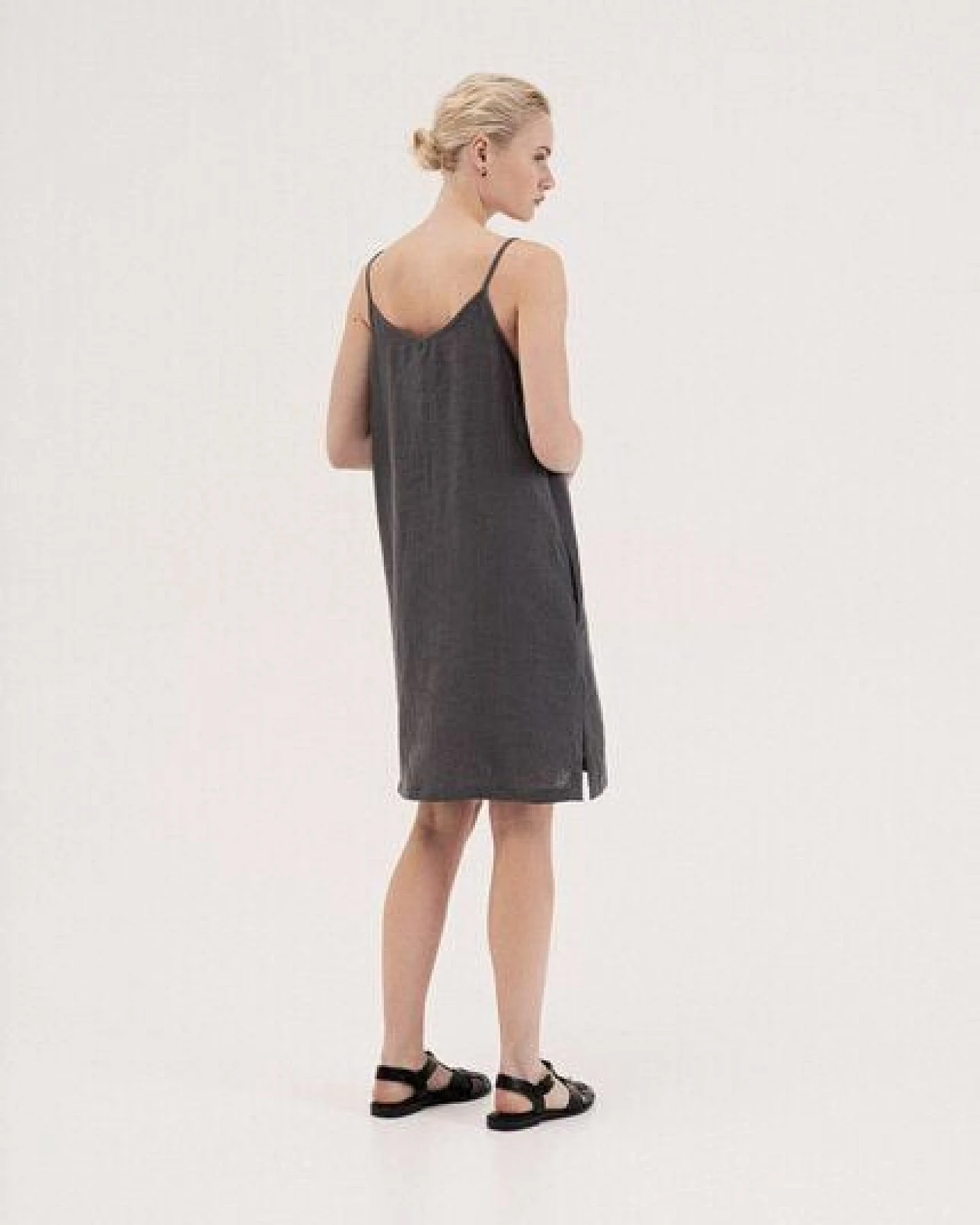 AmourLinen Slipdress aus Leinen ZOE – Ansicht 2