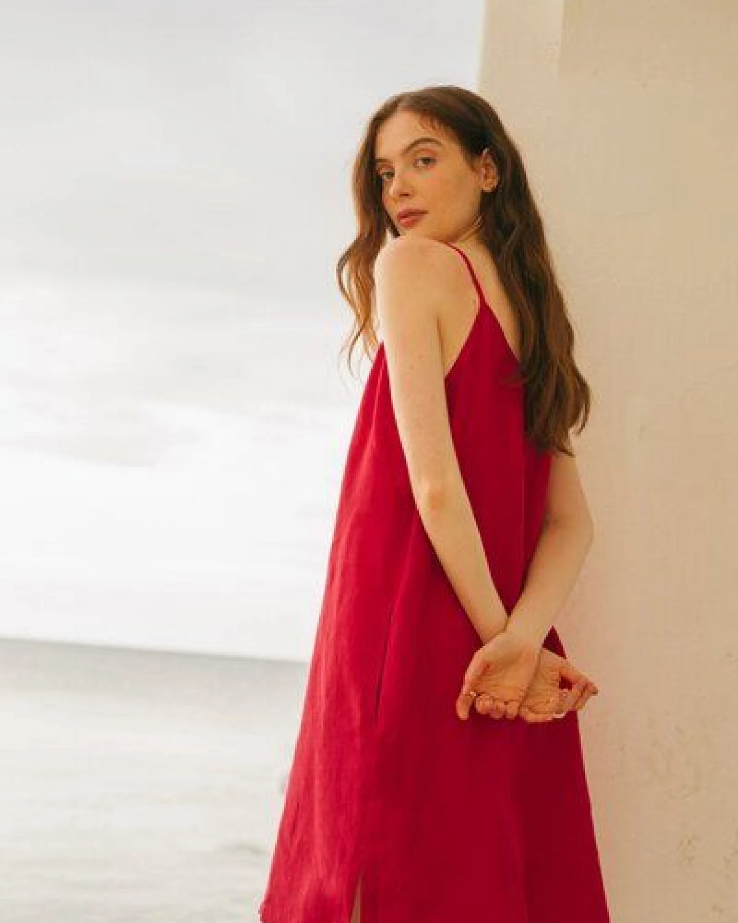 AmourLinen Slipdress aus Leinen ZOE – Ansicht 4