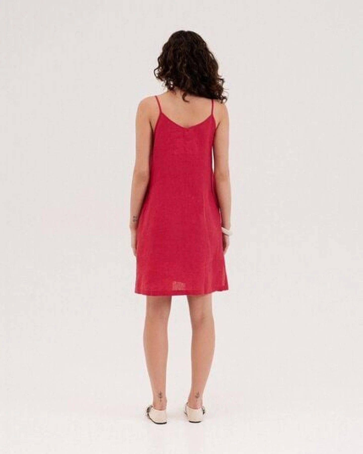 AmourLinen Slipdress aus Leinen ZOE – Ansicht 2