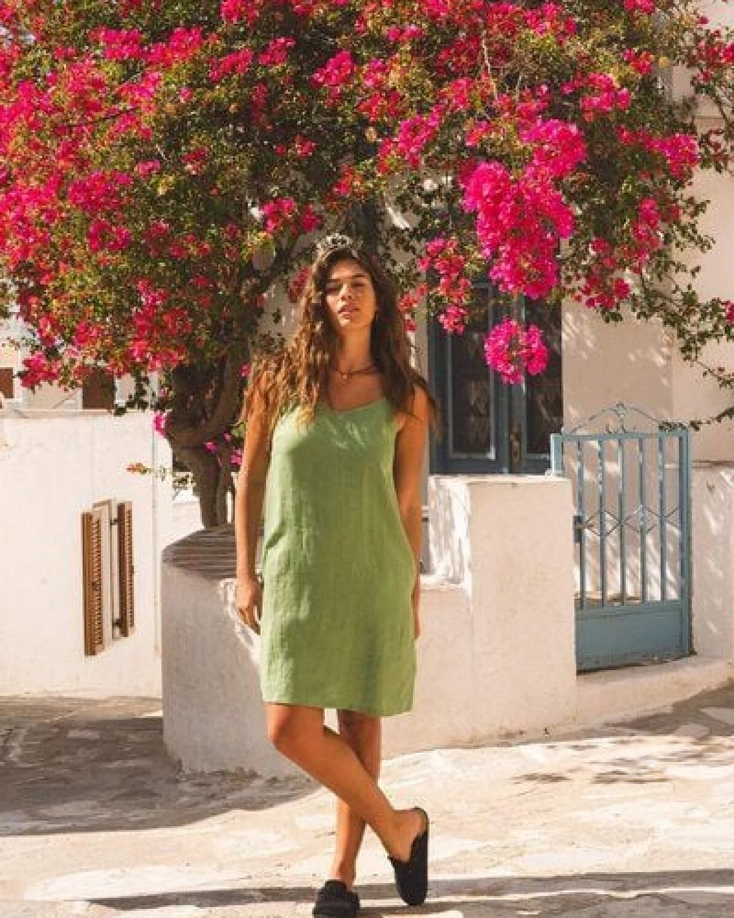 AmourLinen Slipdress aus Leinen ZOE – Ansicht 3