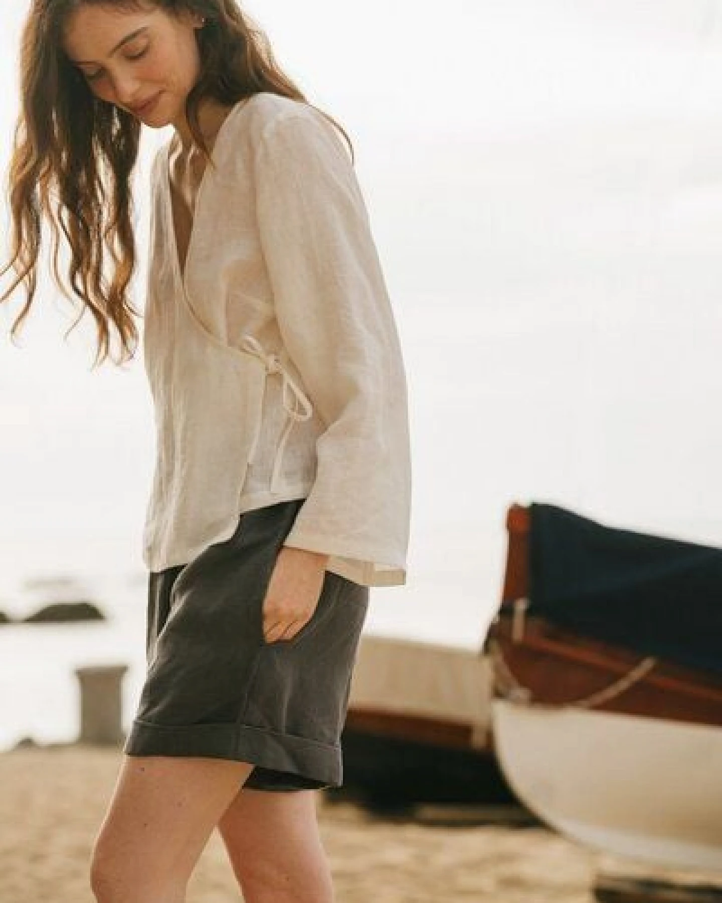 AmourLinen Leinen-Shorts MIA – Ansicht 4