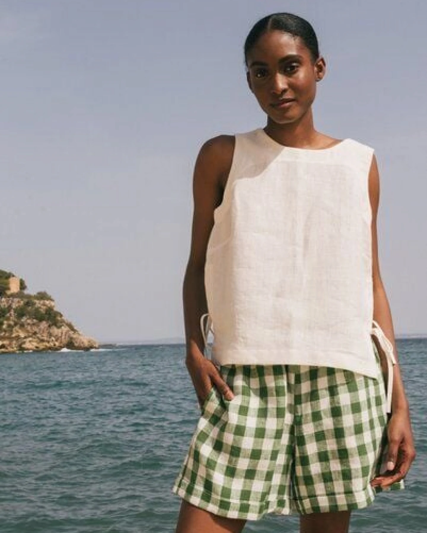 AmourLinen Leinen-Shorts MIA – Ansicht 4