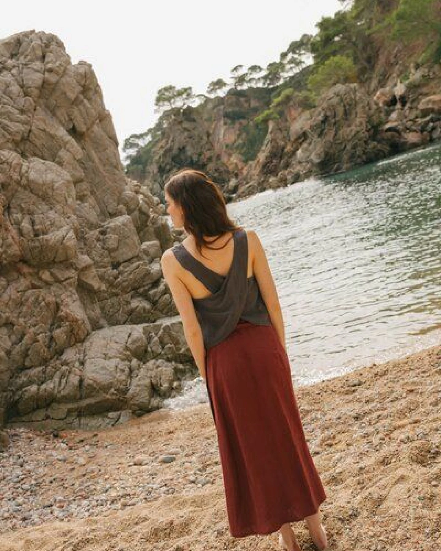 AmourLinen Schürzentop aus Leinen ELLA – Ansicht 4