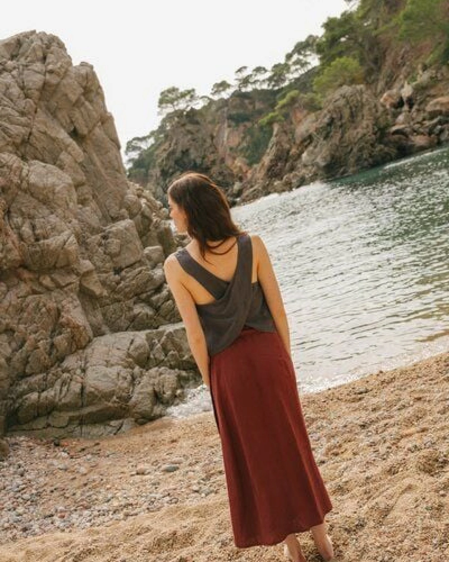 AmourLinen Schürzentop aus Leinen ELLA – Ansicht 4