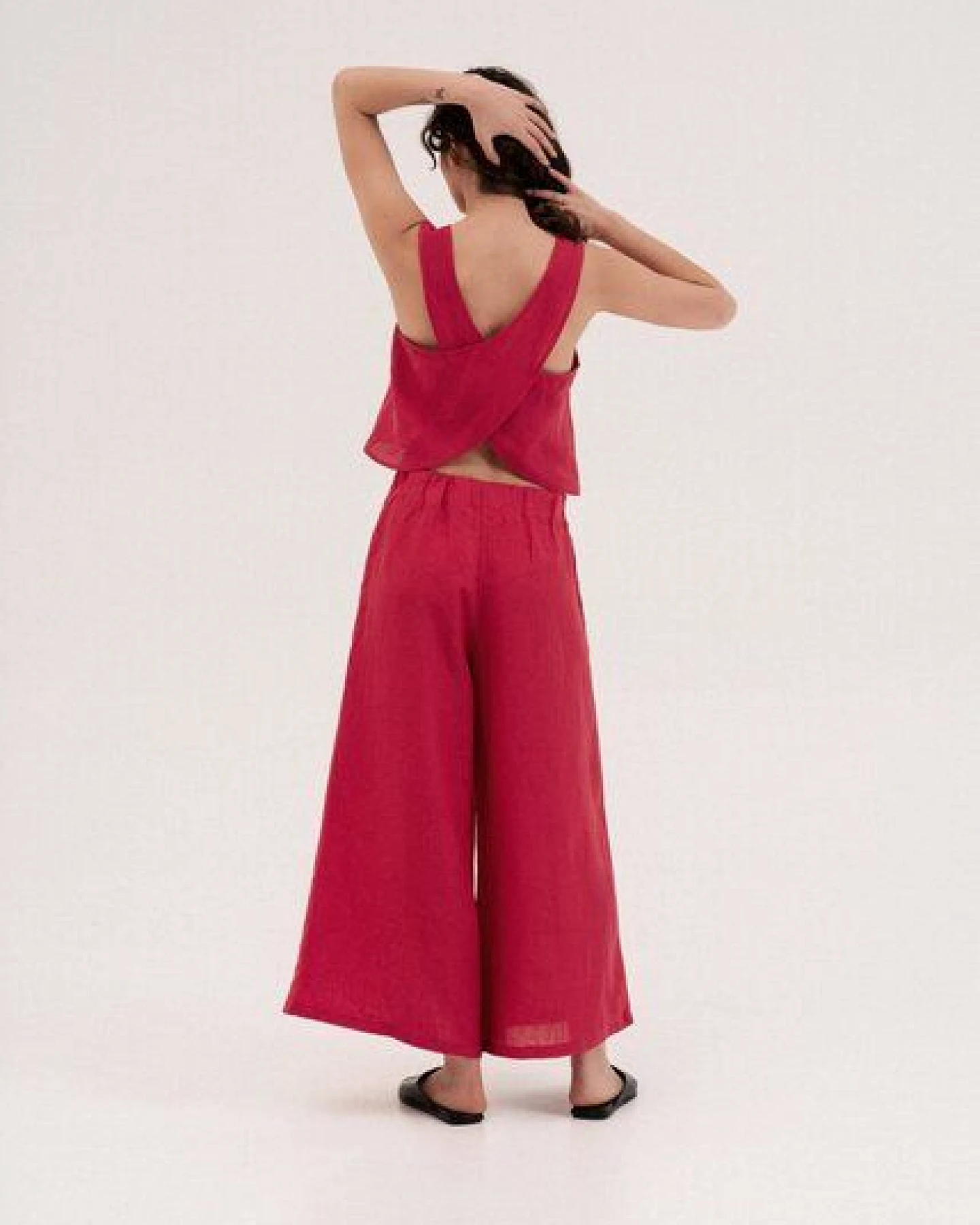 AmourLinen Schürzentop aus Leinen ELLA – Ansicht 2