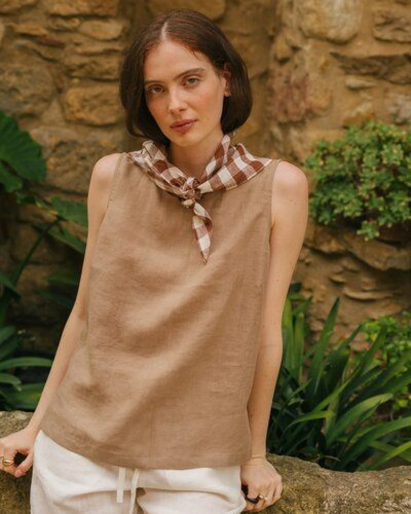 AmourLinen Klassisches Leinenoberteil COLETTE – Ansicht 3