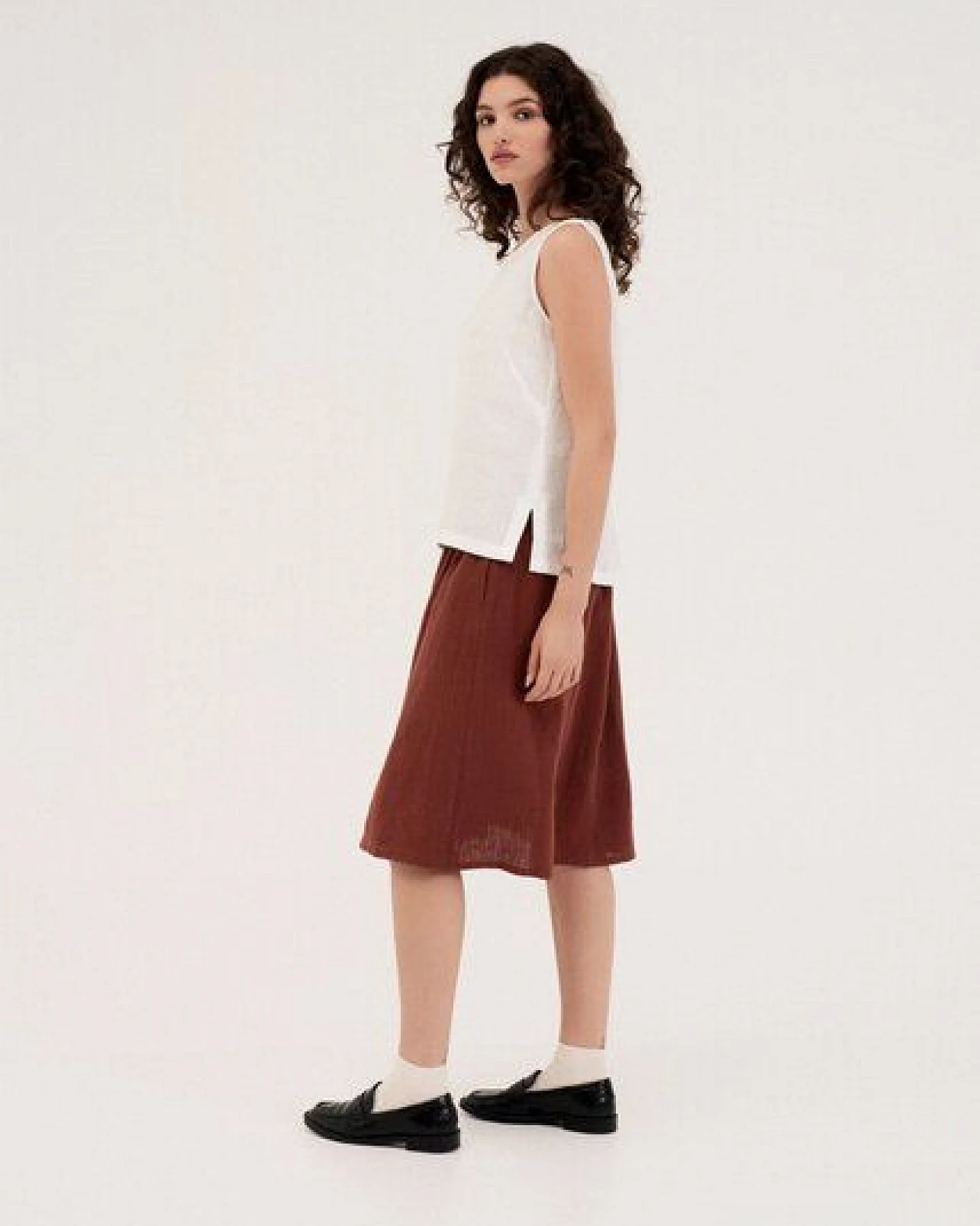 AmourLinen Klassisches Leinenoberteil COLETTE – Ansicht 2