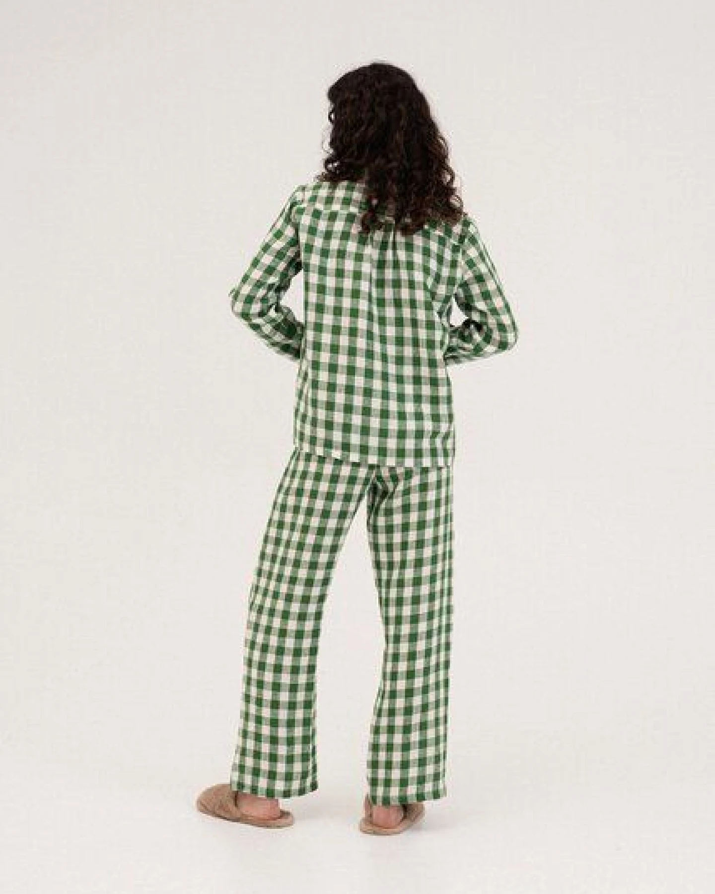 AmourLinen Langarm-Pyjama-Set Nightly – Ansicht 2