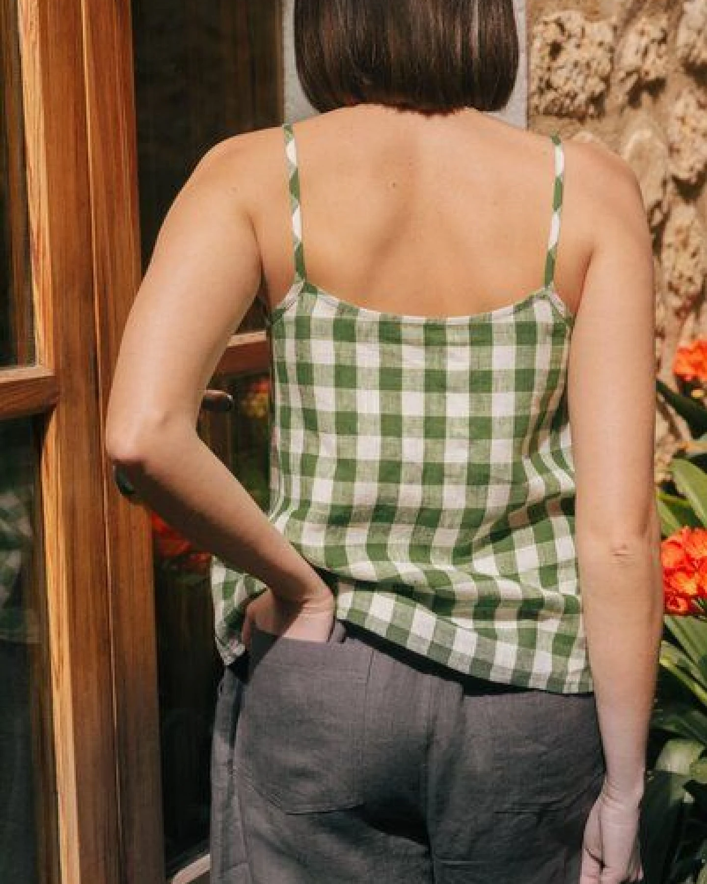 AmourLinen Leinentop Hilo – Ansicht 2