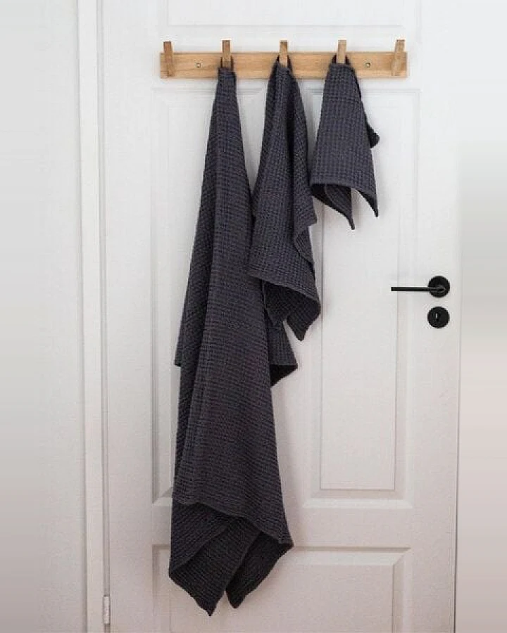 AmourLinen Waffelhandtuch-Set aus Leinen