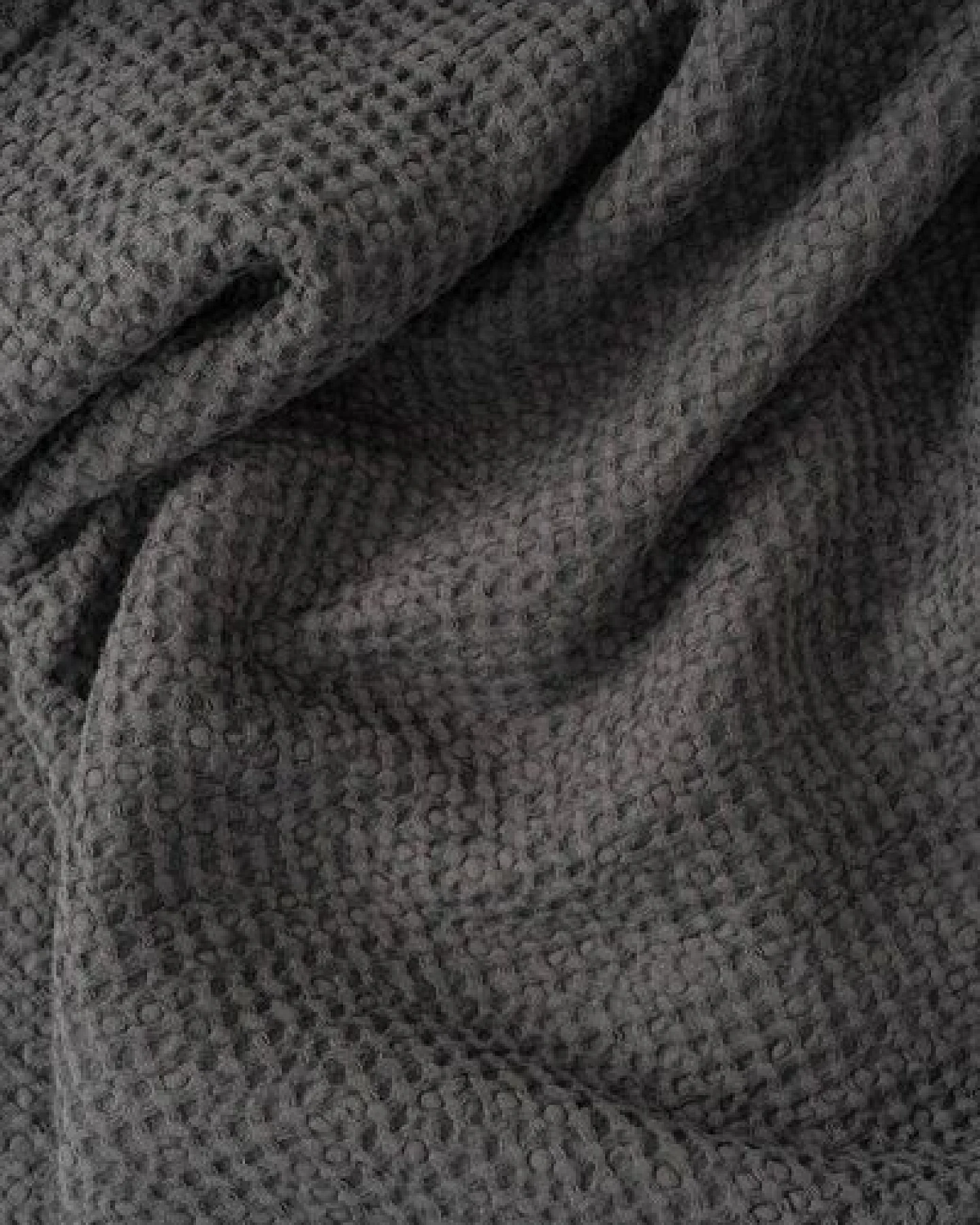 AmourLinen Waffelhandtuch-Set aus Leinen – Ansicht 2
