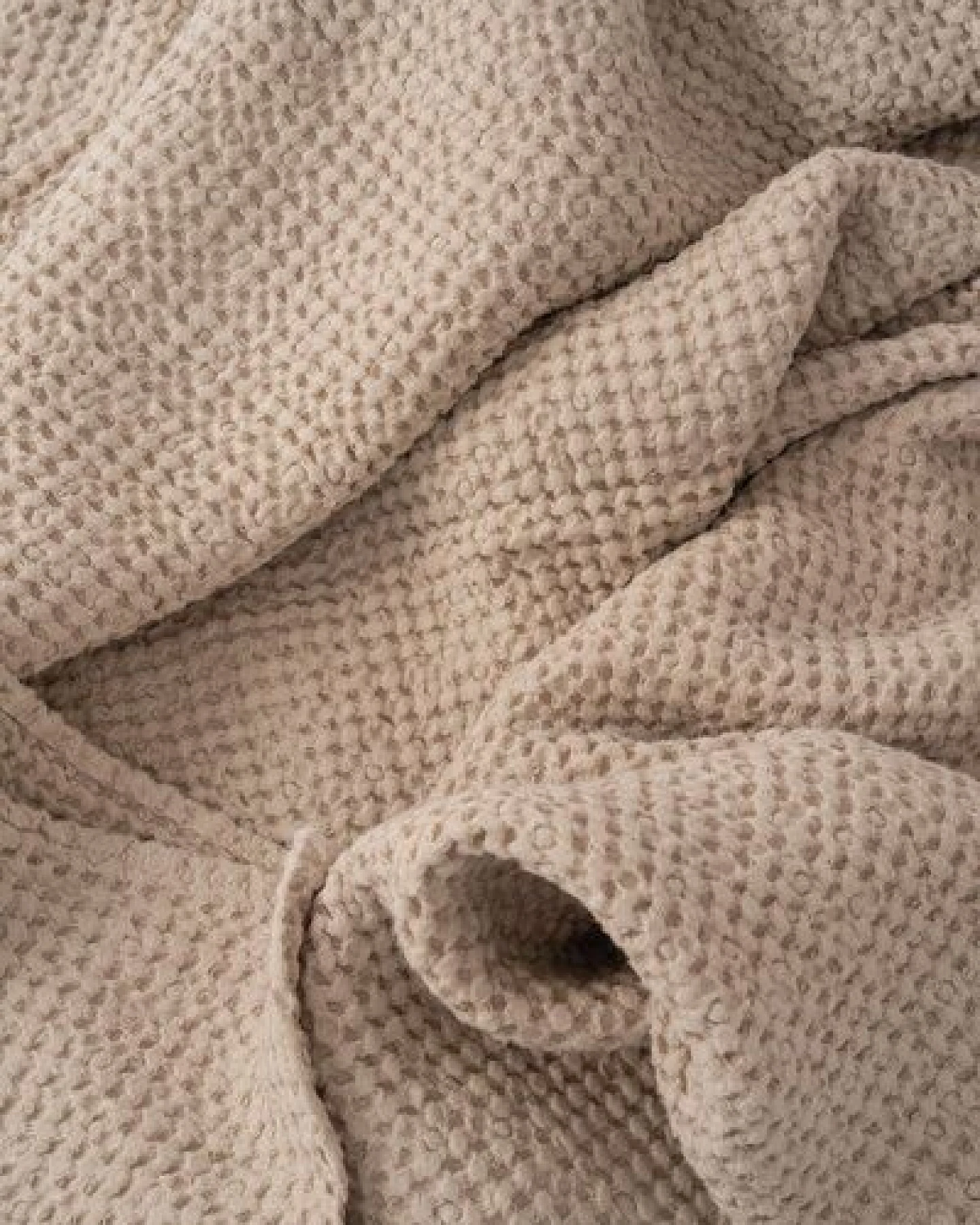 AmourLinen Waffelhandtuch-Set aus Leinen – Ansicht 2