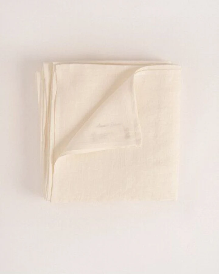 AmourLinen Runde Leinentischdecke