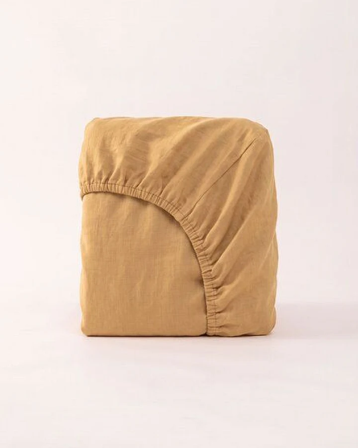 AmourLinen Leinen-Spannbetttuch