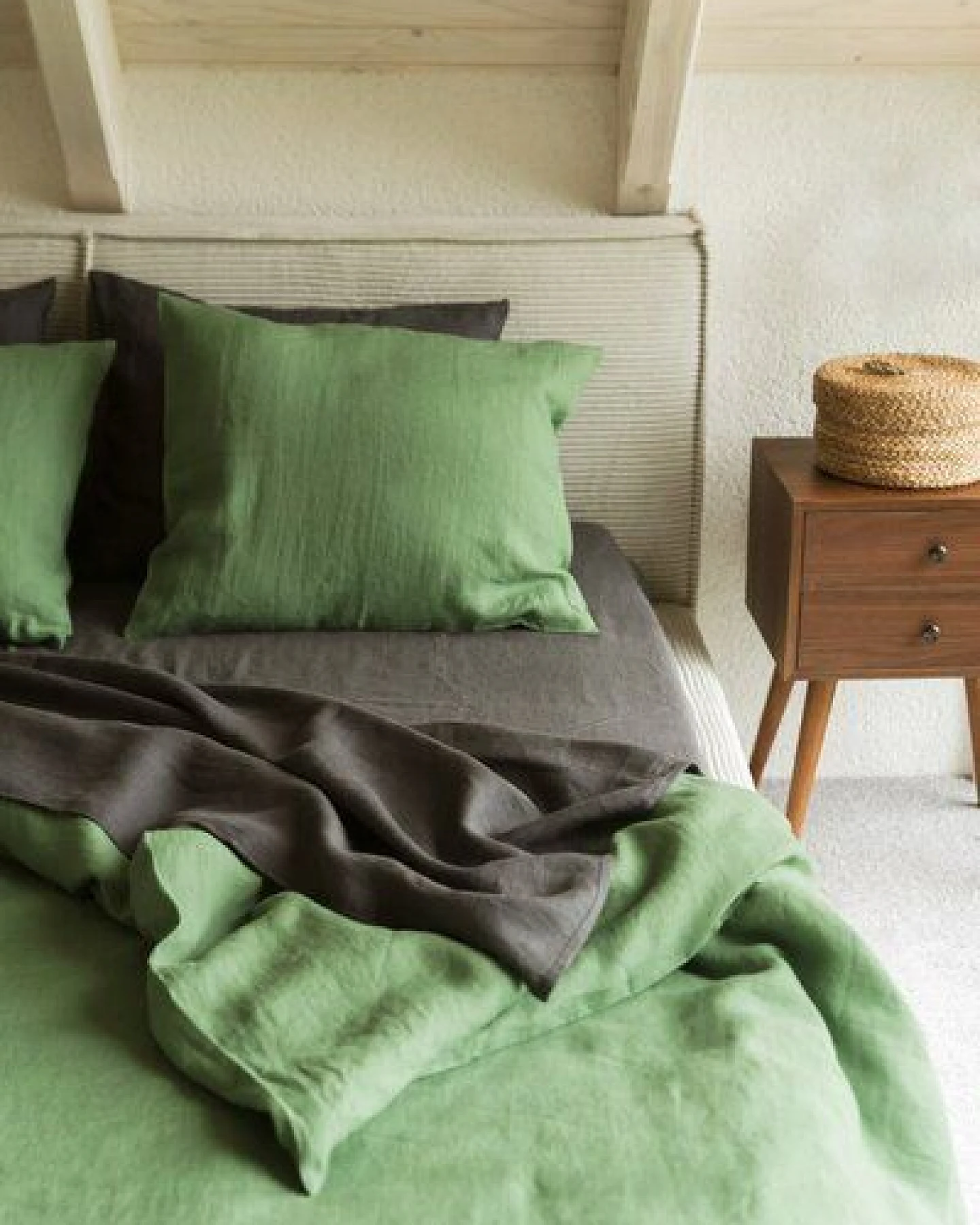 AmourLinen Flaches Leintuch – Ansicht 2