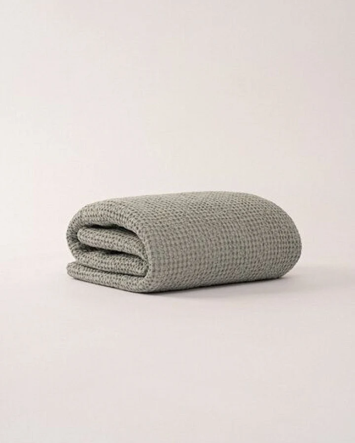 AmourLinen Waffeldecke aus Leinen