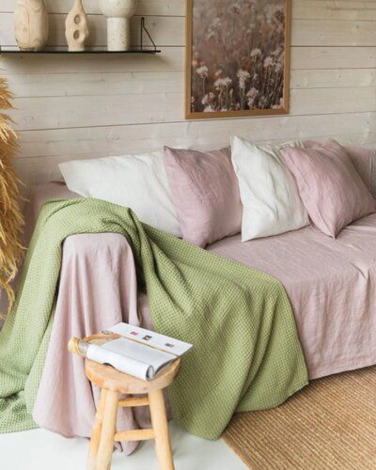 AmourLinen Waffeldecke aus Leinen – Ansicht 4