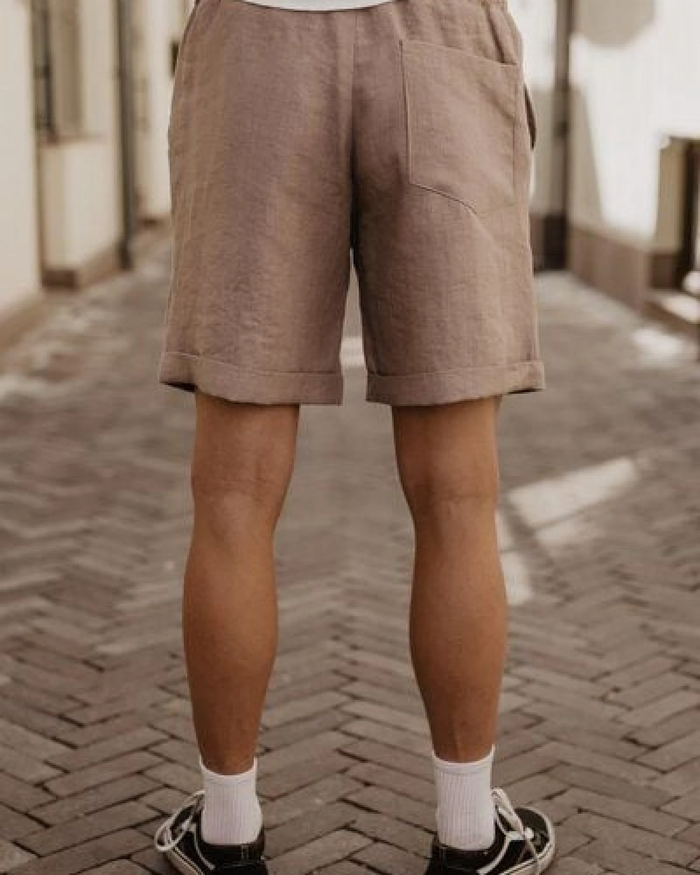 AmourLinen Leinen-Shorts ARES – Ansicht 4