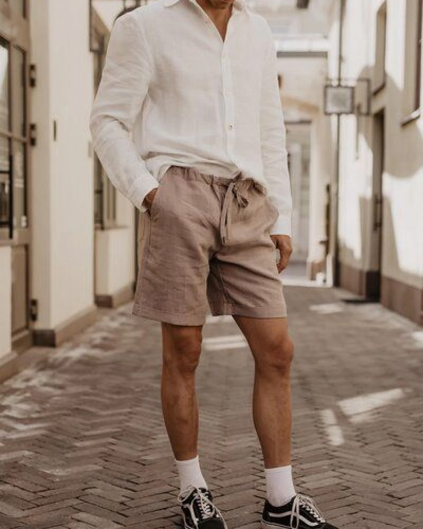AmourLinen Leinen-Shorts ARES – Ansicht 3