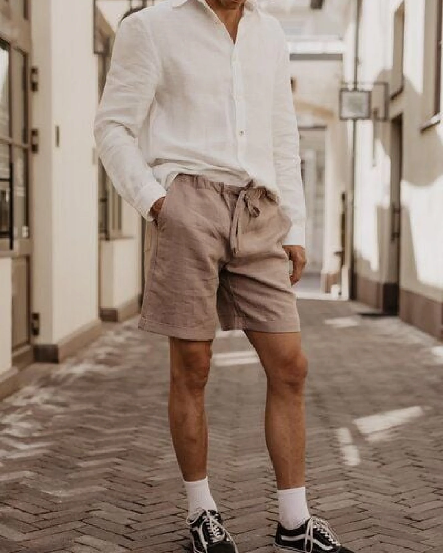 AmourLinen Leinen-Shorts ARES – Ansicht 3