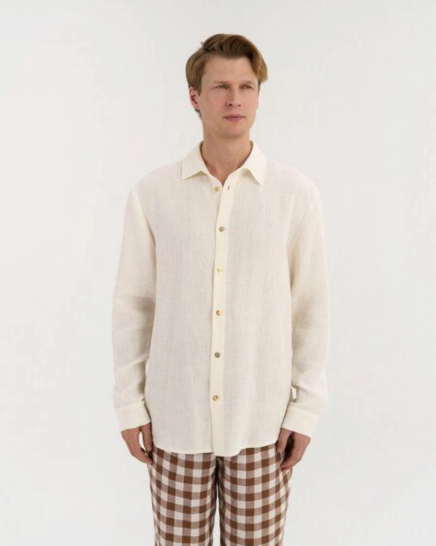 AmourLinen Klassisches Leinenhemd HECTOR – Ansicht 3