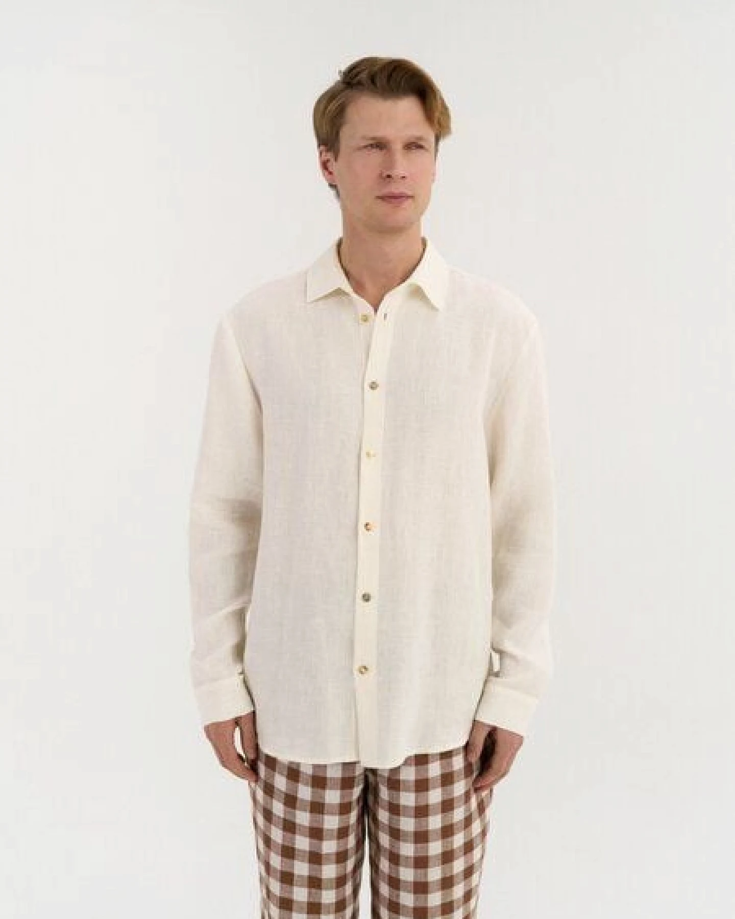 AmourLinen Klassisches Leinenhemd HECTOR – Ansicht 3