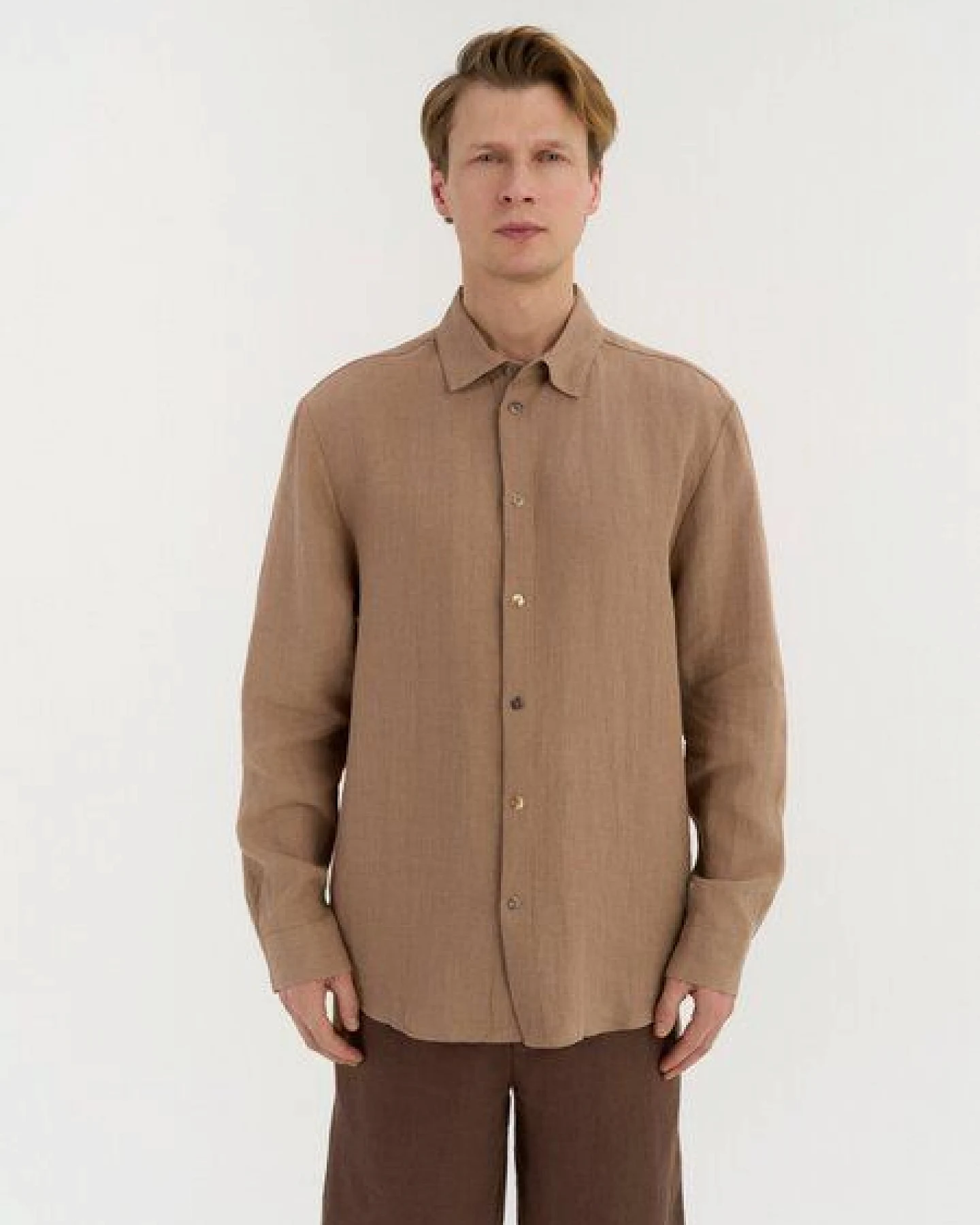 AmourLinen Klassisches Leinenhemd HECTOR – Ansicht 3