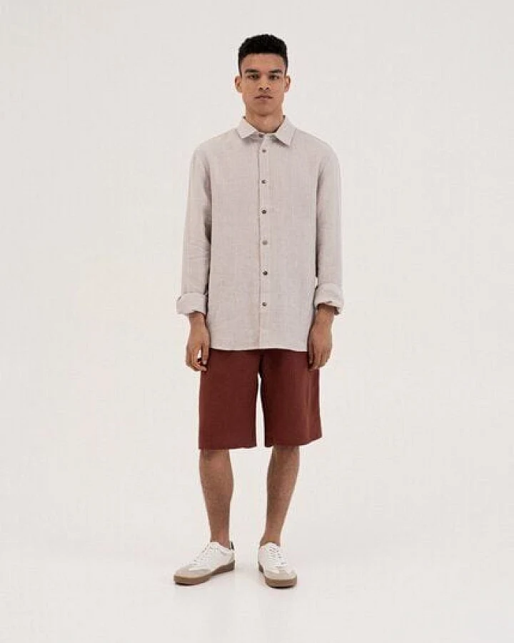 AmourLinen Klassische Leinenhosen HERMES