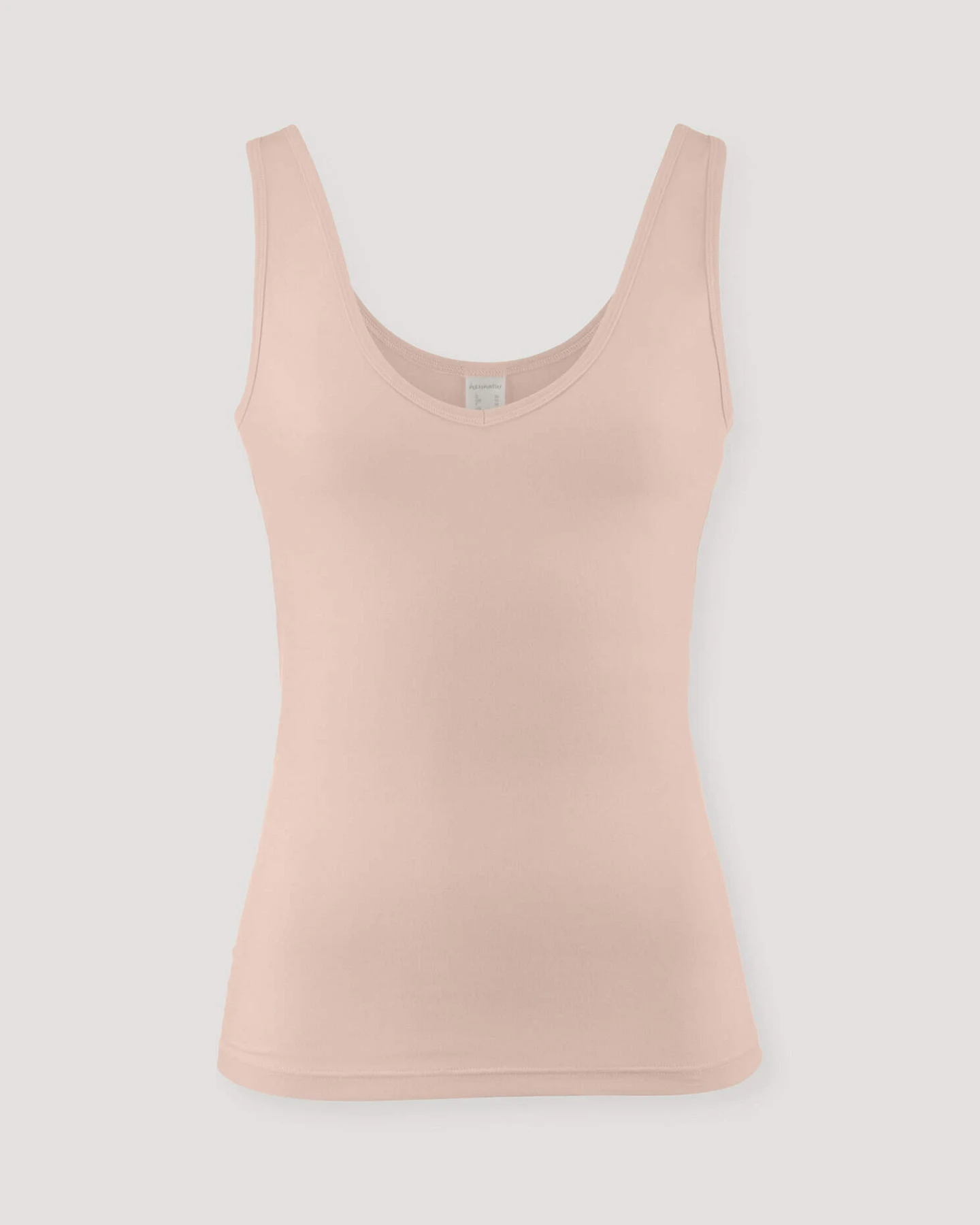 hessnatur Damen V-Neck Tanktop PURE BALANCE aus Bio-Baumwolle und TENCEL™ Modal - rosa - Größe 48 – Ansicht 3