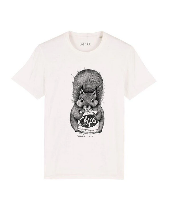 LIGARTI T-shirt - Chipseichhörnchen