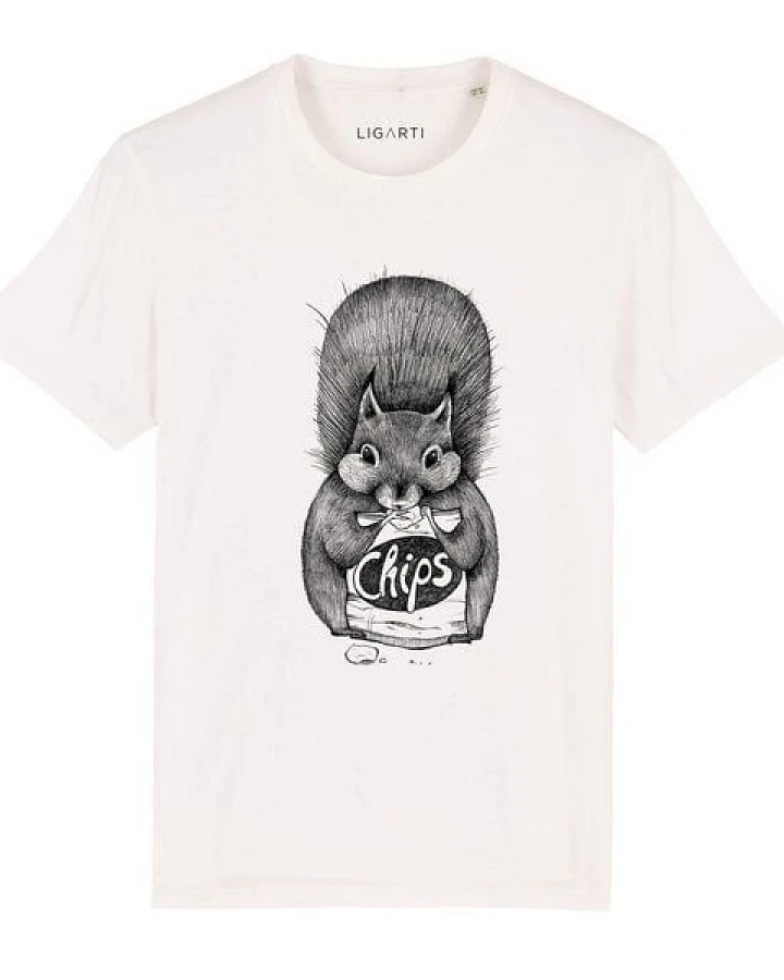 LIGARTI T-shirt - Chipseichhörnchen
