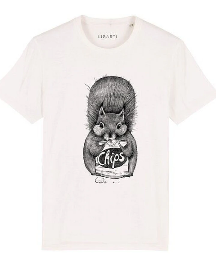 LIGARTI T-shirt - Chipseichhörnchen