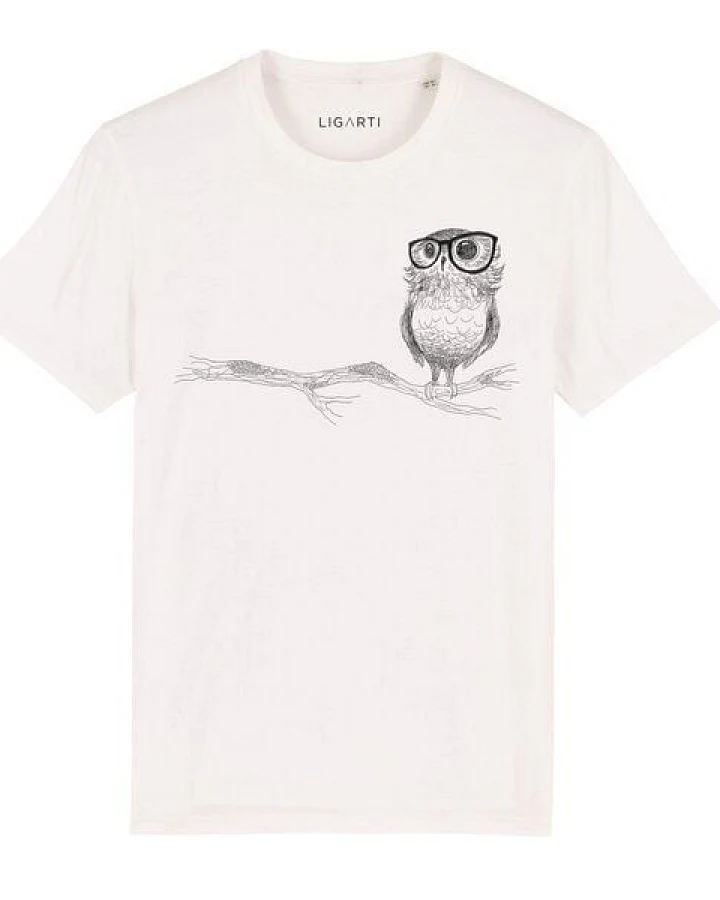 LIGARTI T-shirt - Brilleneule