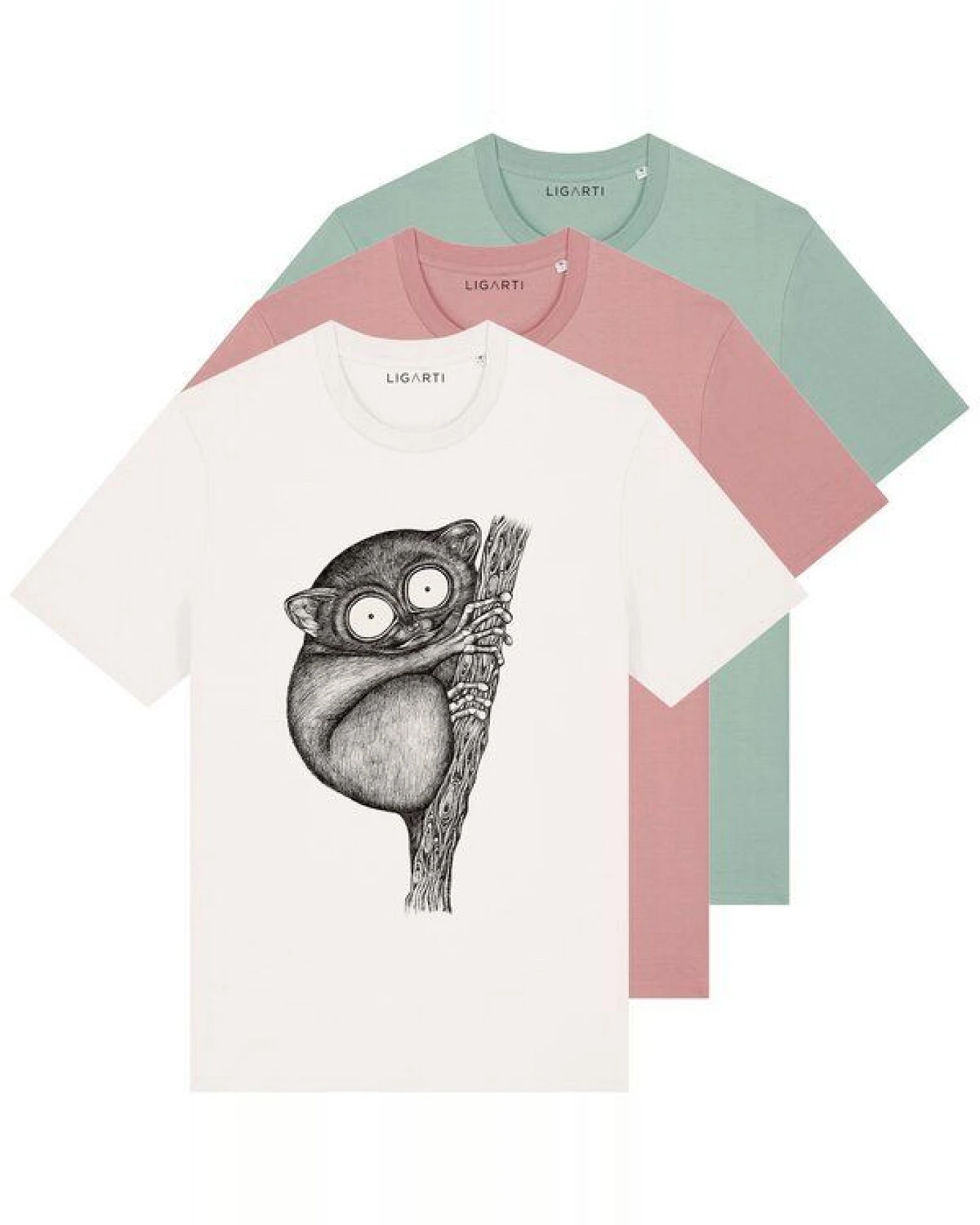 LIGARTI T-shirt - Koboldmaki – Ansicht 2