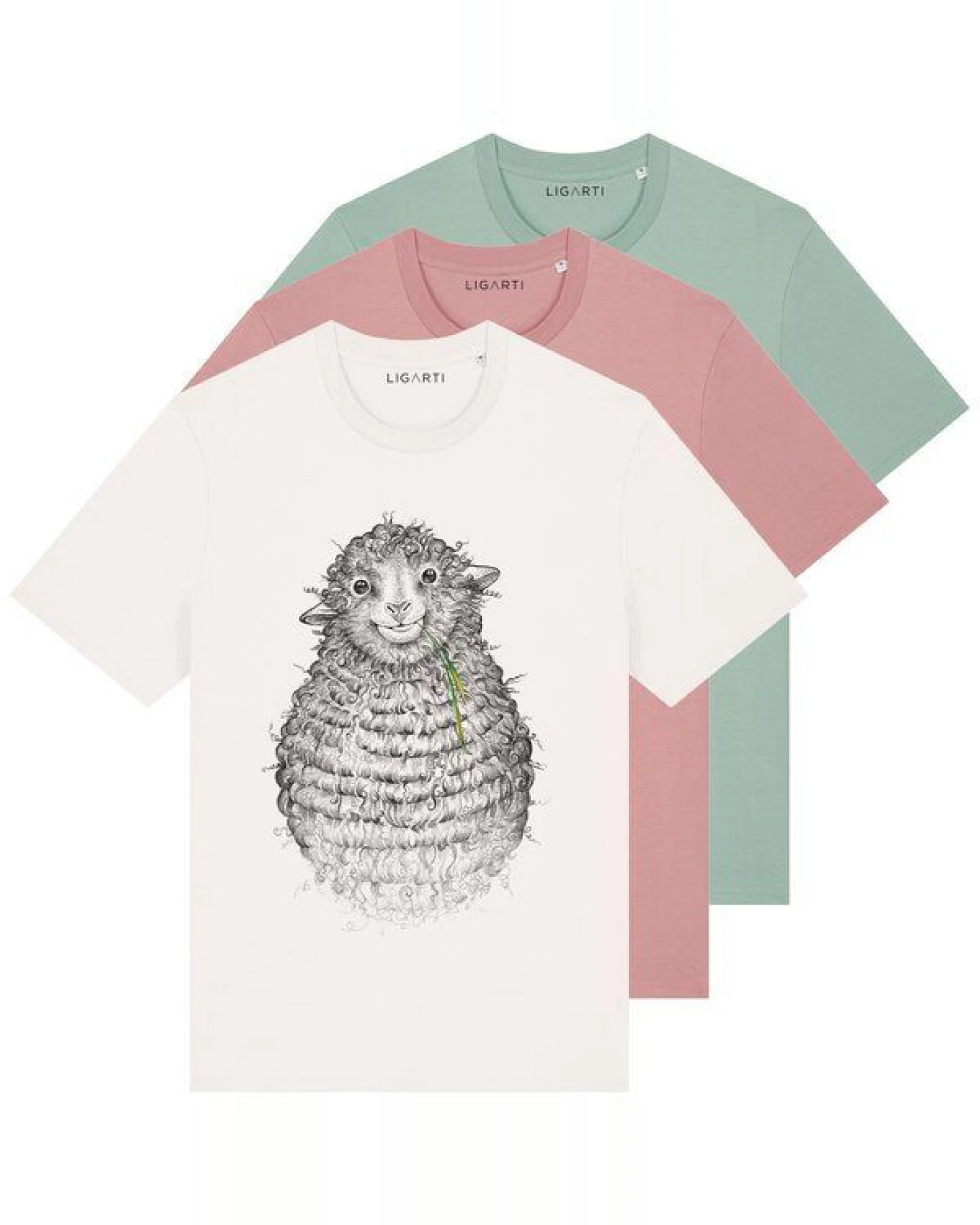 LIGARTI T-Shirt – Wollfried – Ansicht 2