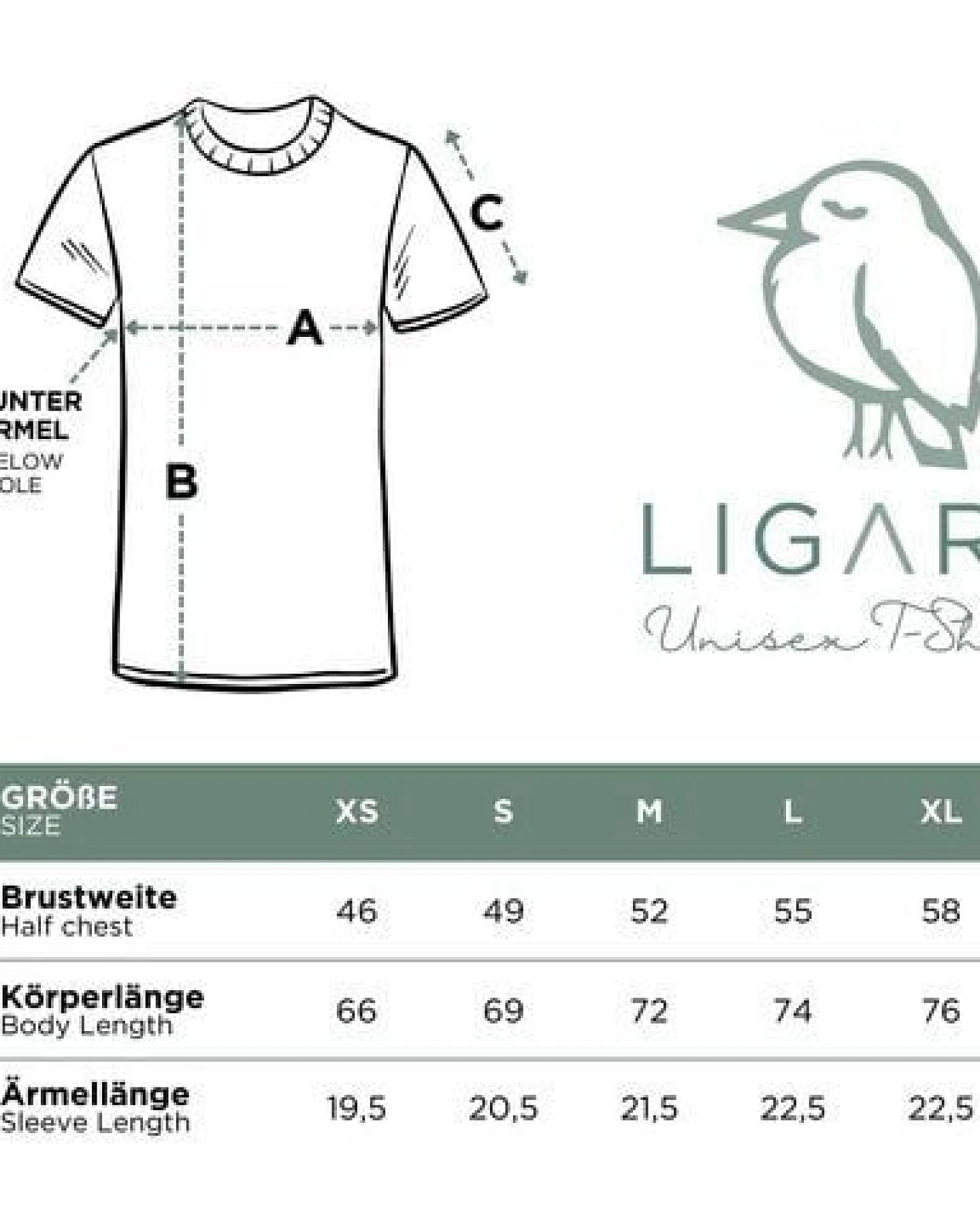LIGARTI T-Shirt – Wollfried – Ansicht 2