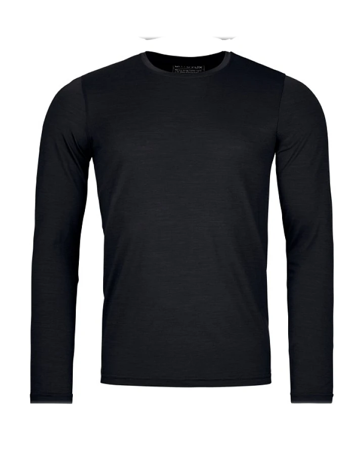 Ortovox - 150 Cool Clean L/S - Merinoshirt Gr S schwarz